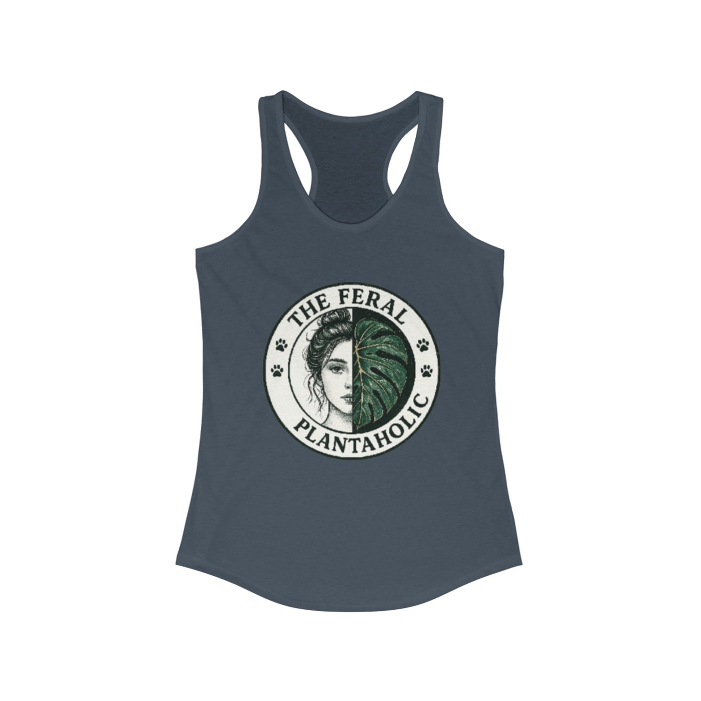 Feral Plantaholic Tank Top | Eco-Lover Gift | Summer Workout Top | Botanical Enthusiast Apparel | Nature Lover Tee