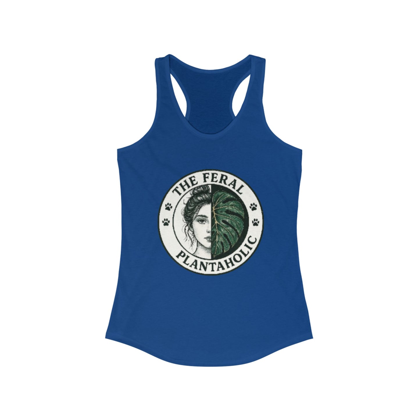 Feral Plantaholic Tank Top | Eco-Lover Gift | Summer Workout Top | Botanical Enthusiast Apparel | Nature Lover Tee