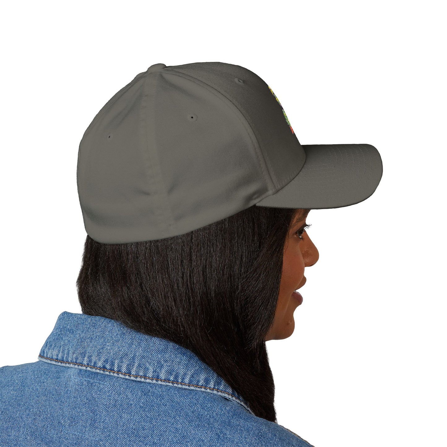 Embroidered Cap with Fun Design, Baseball Hat, G.O.A.T. Hat, Outdoor Gear, Gift for Sports Lovers, Adjustable Hat