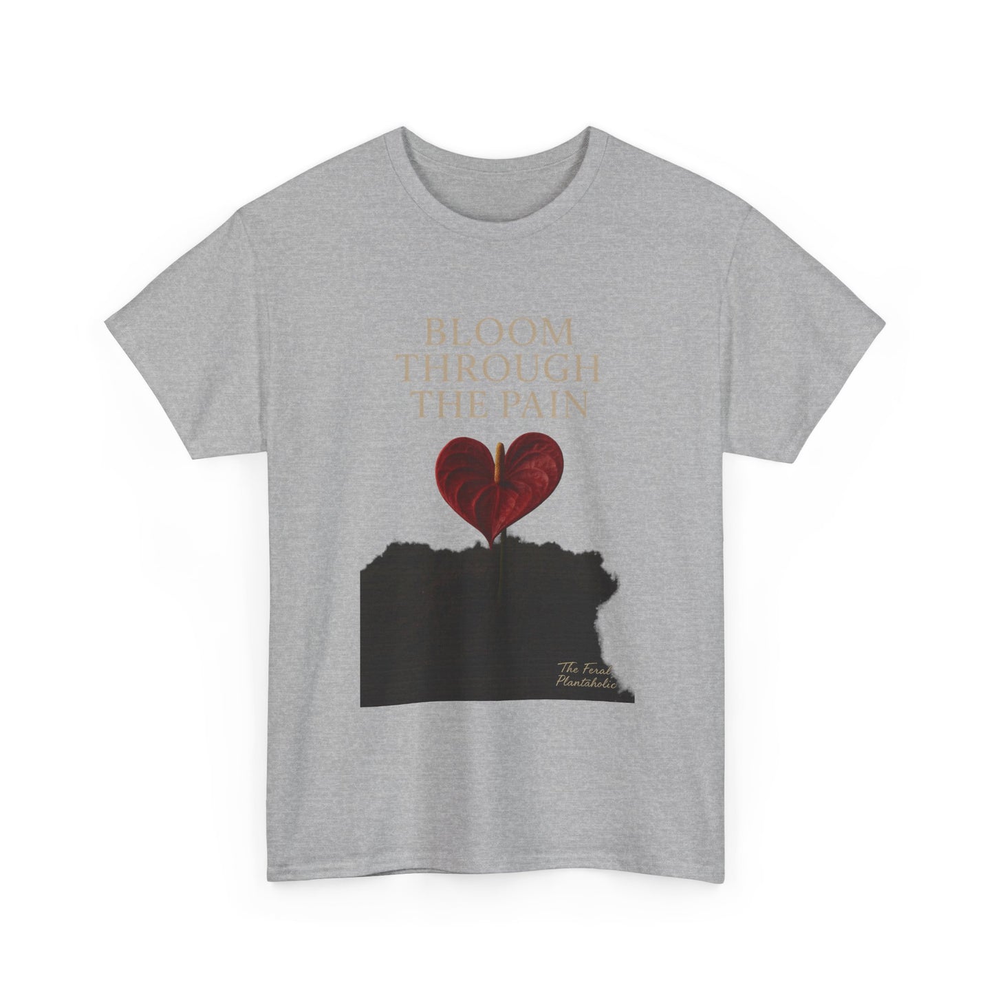 Bloom Through the Pain Unisex Heavy Cotton Tee | Inspirational Shirt, Motivational T-Shirt, Gift for Recovery, Grief Support, Mental [...]