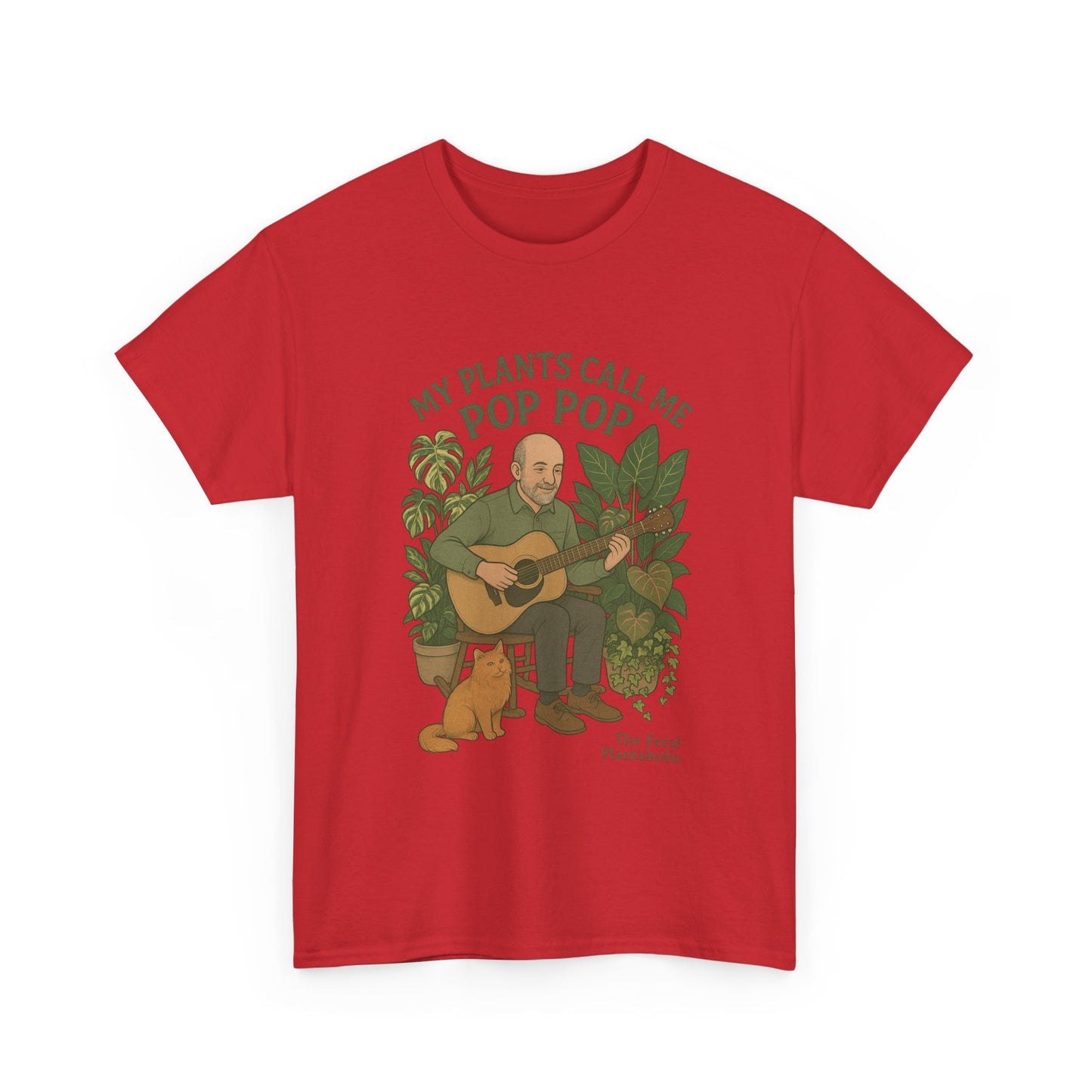 My Plants Call Me Pop Pop Tee, Unisex Cotton Shirt for Plant Lovers, Gift for Father's Day, Gardening T-Shirt, Casual Everyday Wear, [...]
