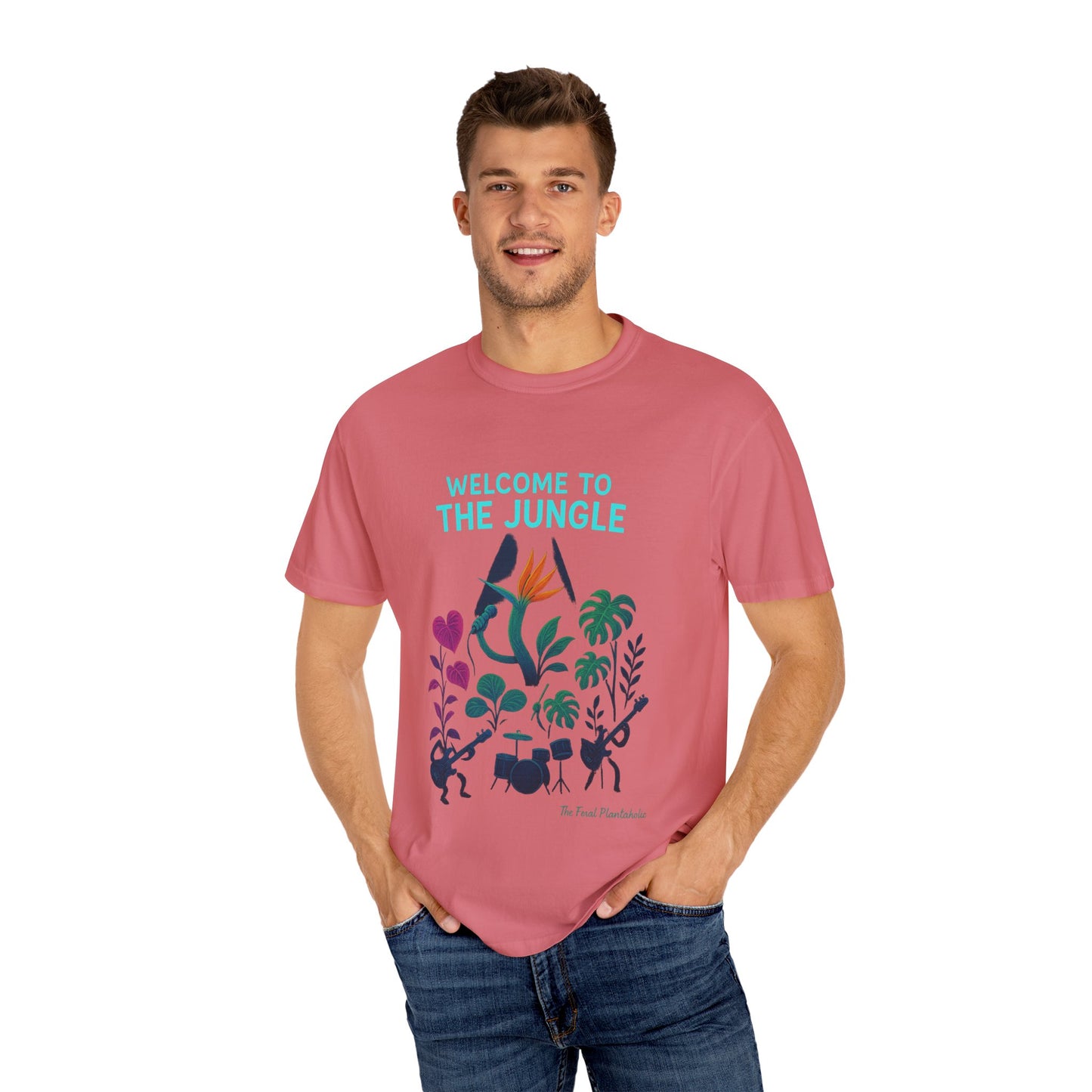 Welcome to the Jungle T-Shirt - Vibrant Unisex Tees for Nature Lovers, Music Festivals, Summer, Gifts, Eco-Friendly Fashion