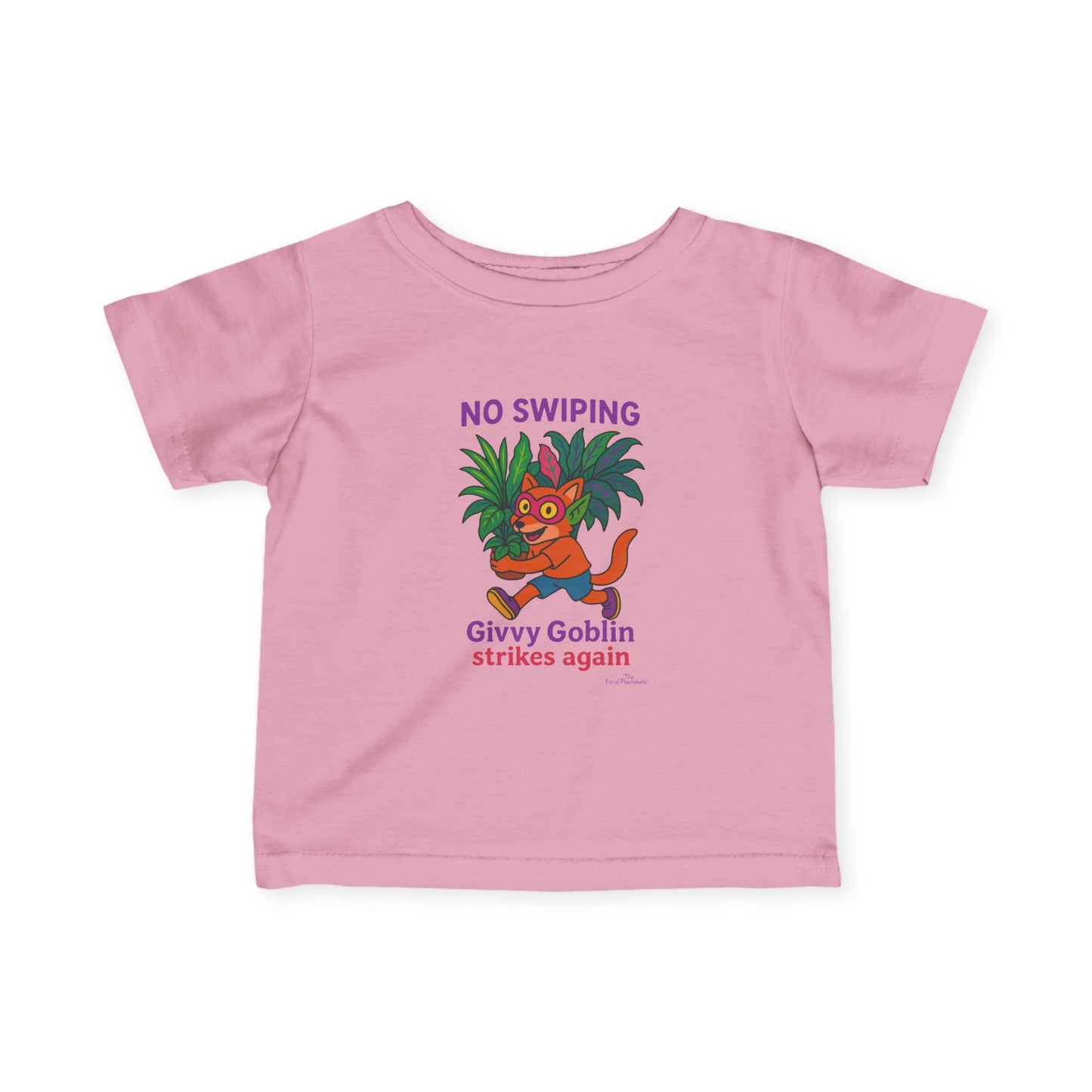Playful Infant Tee with Goblin Design, Cute Baby Shirt, Fun Toddler Top, Gift for Kids, Nursery Decor, Playful Clothing