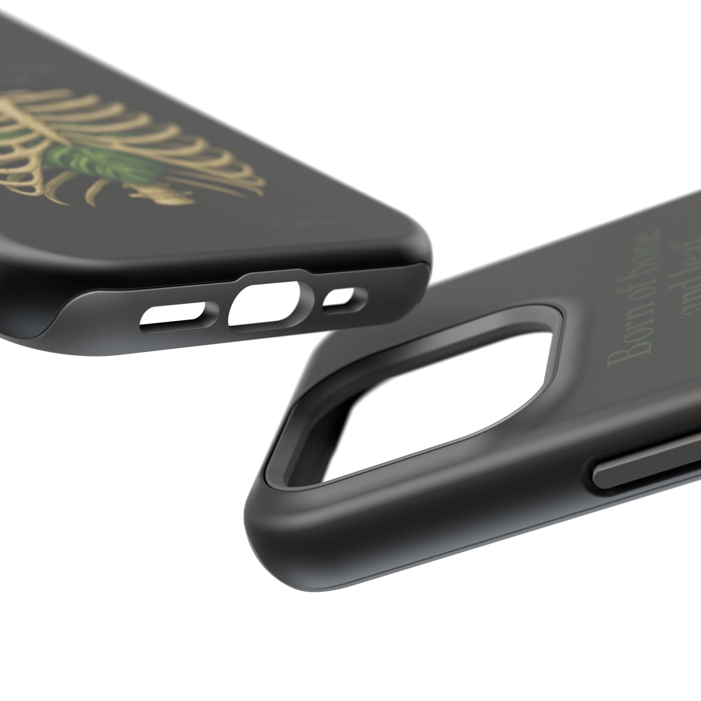 Born of Bone and Leaf Phone Case — Impact-Resistant iPhone Cover