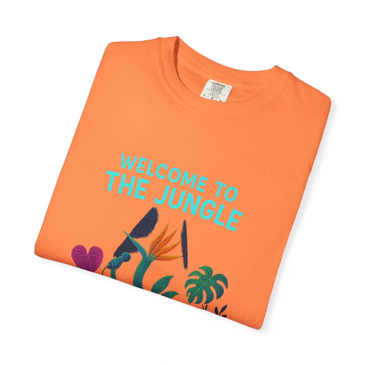 Welcome to the Jungle T-Shirt - Vibrant Unisex Tees for Nature Lovers, Music Festivals, Summer, Gifts, Eco-Friendly Fashion