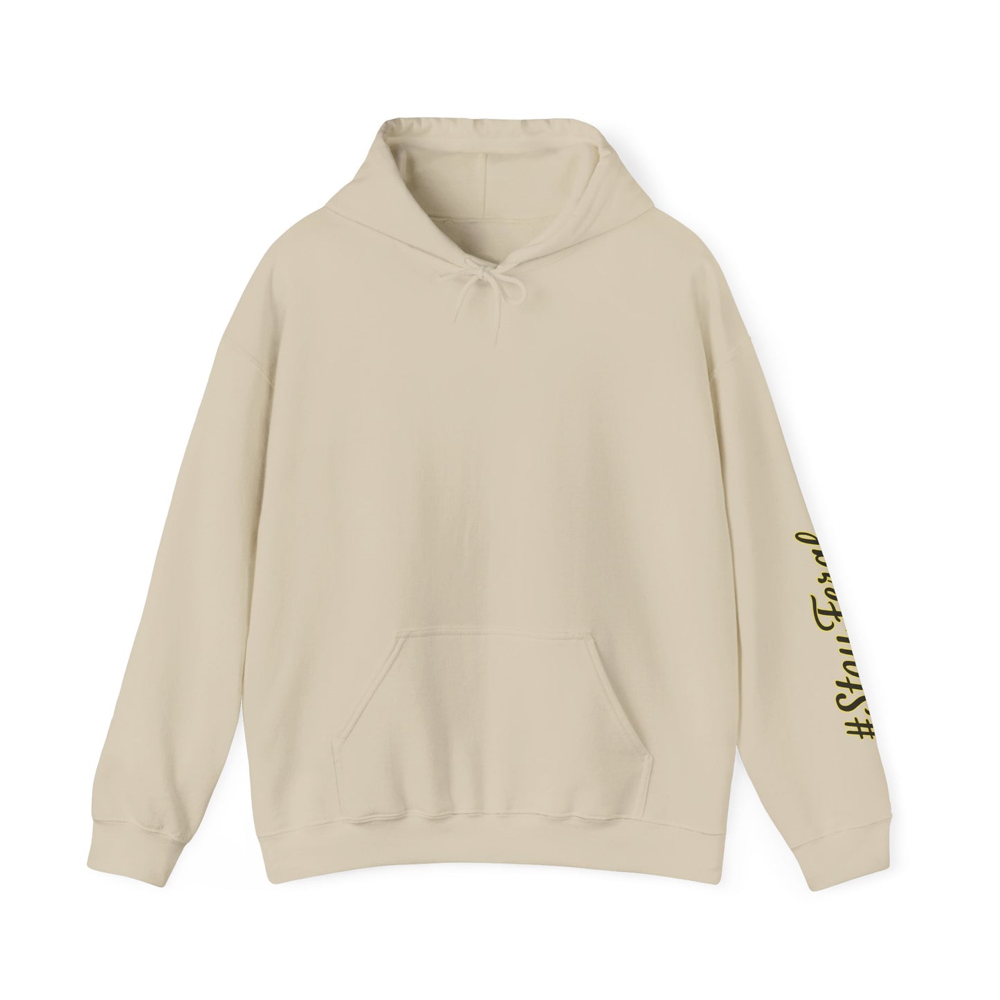 Hoodie — "I Buy My Myself Flowers" Floral Graphic Hoodie with #staypeace Sleeve