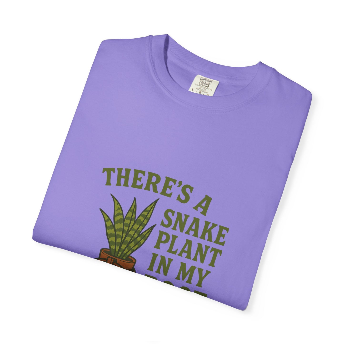 Snake Plant in My Boot T-Shirt | Unisex Garment-Dyed Tee for Plant Lovers, Gardening Gifts, Nature Vibes, Eco-Friendly Clothing, [...]