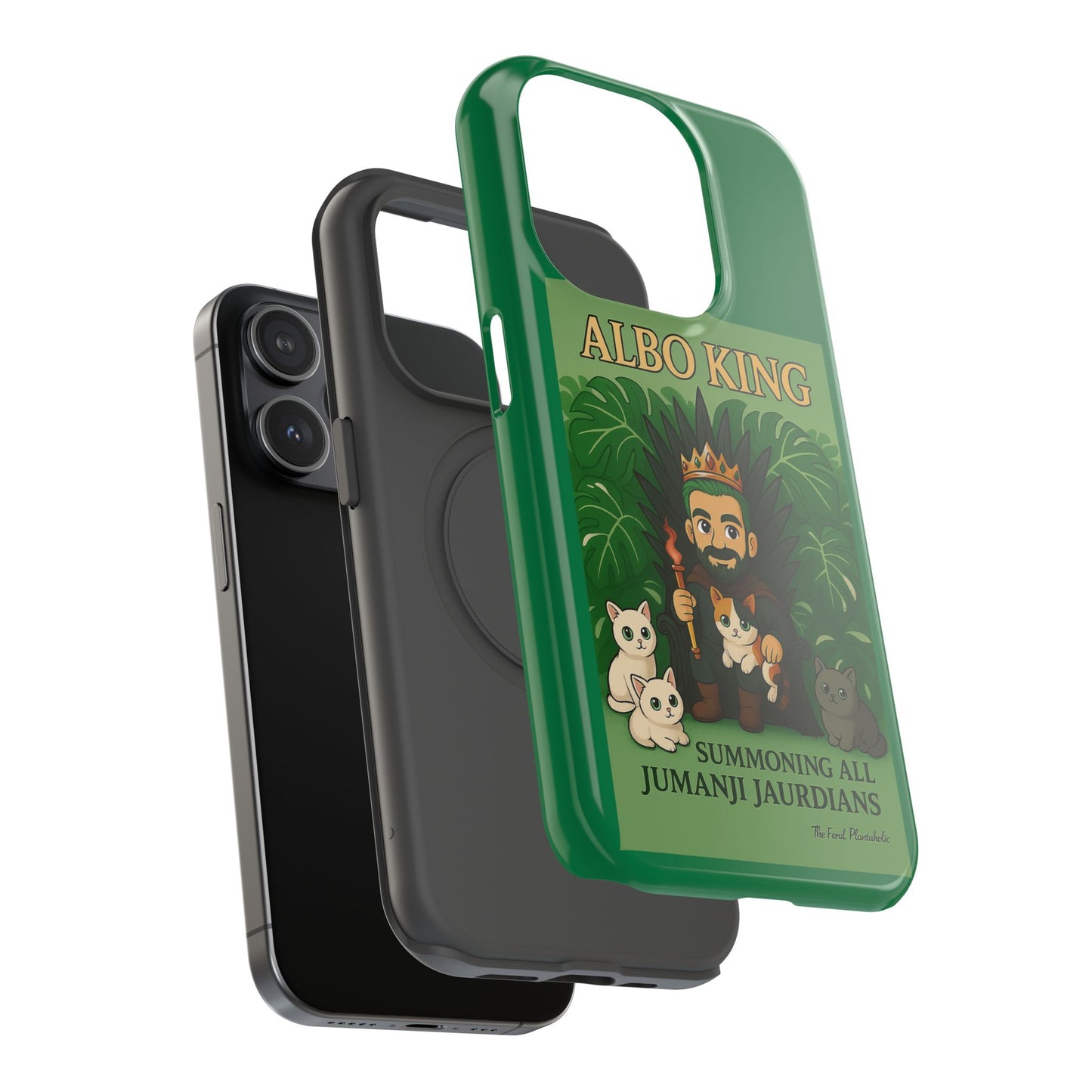 Impact-Resistant Phone Case — "Albo King" Jumanji Guardian Design