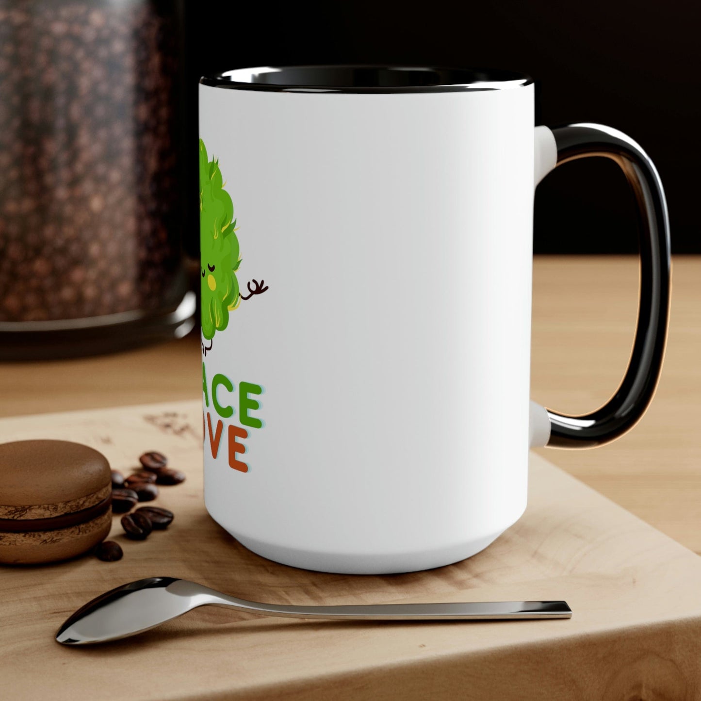 Cannabis, Peace and Love Coffee Mug