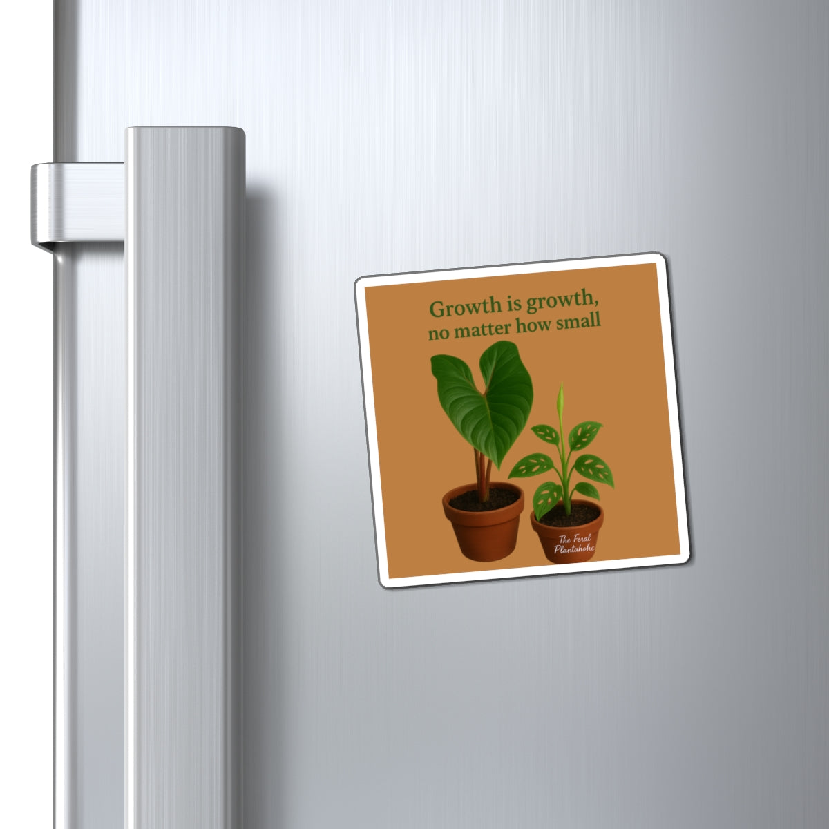 Inspirational Plant Magnets | Growth is Growth Decor | Kitchen, Home Office, Gardening Gifts, Eco-Friendly Souvenirs, Unique [...]