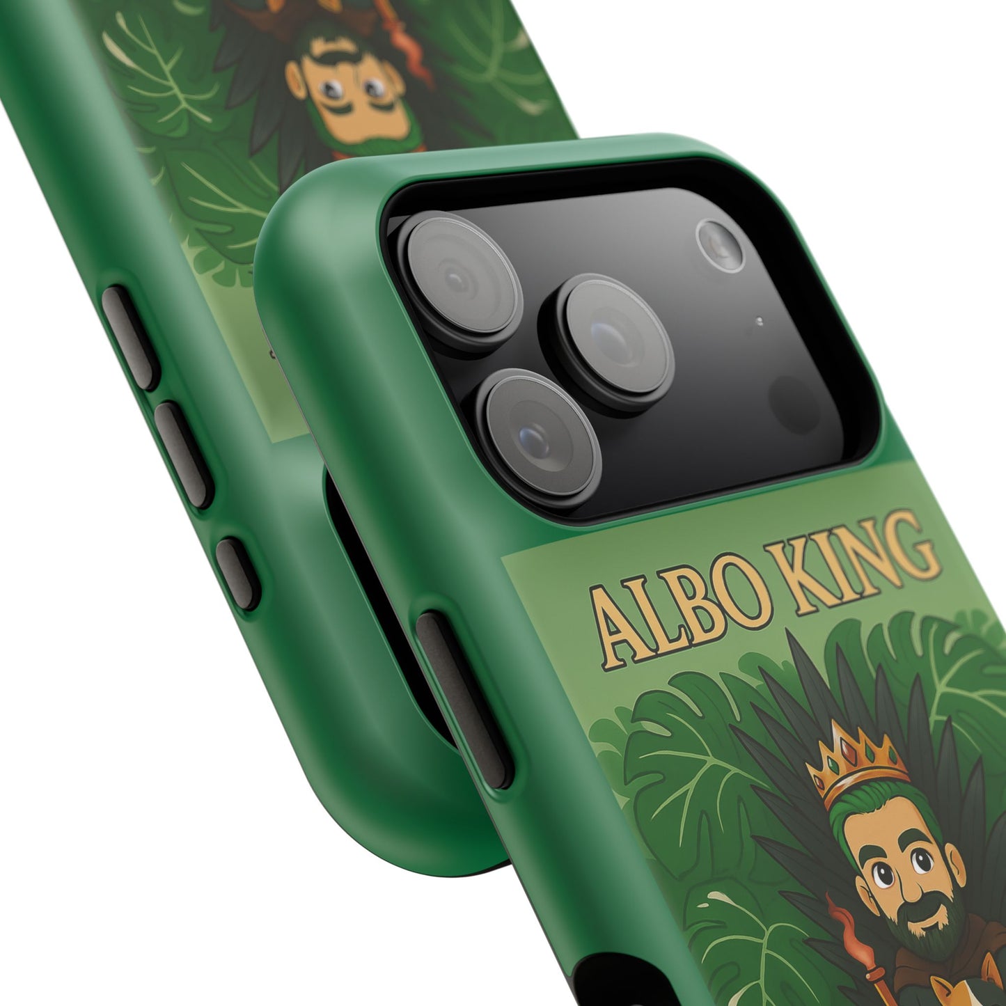 Impact-Resistant Phone Case — "Albo King" Jumanji Guardian Design