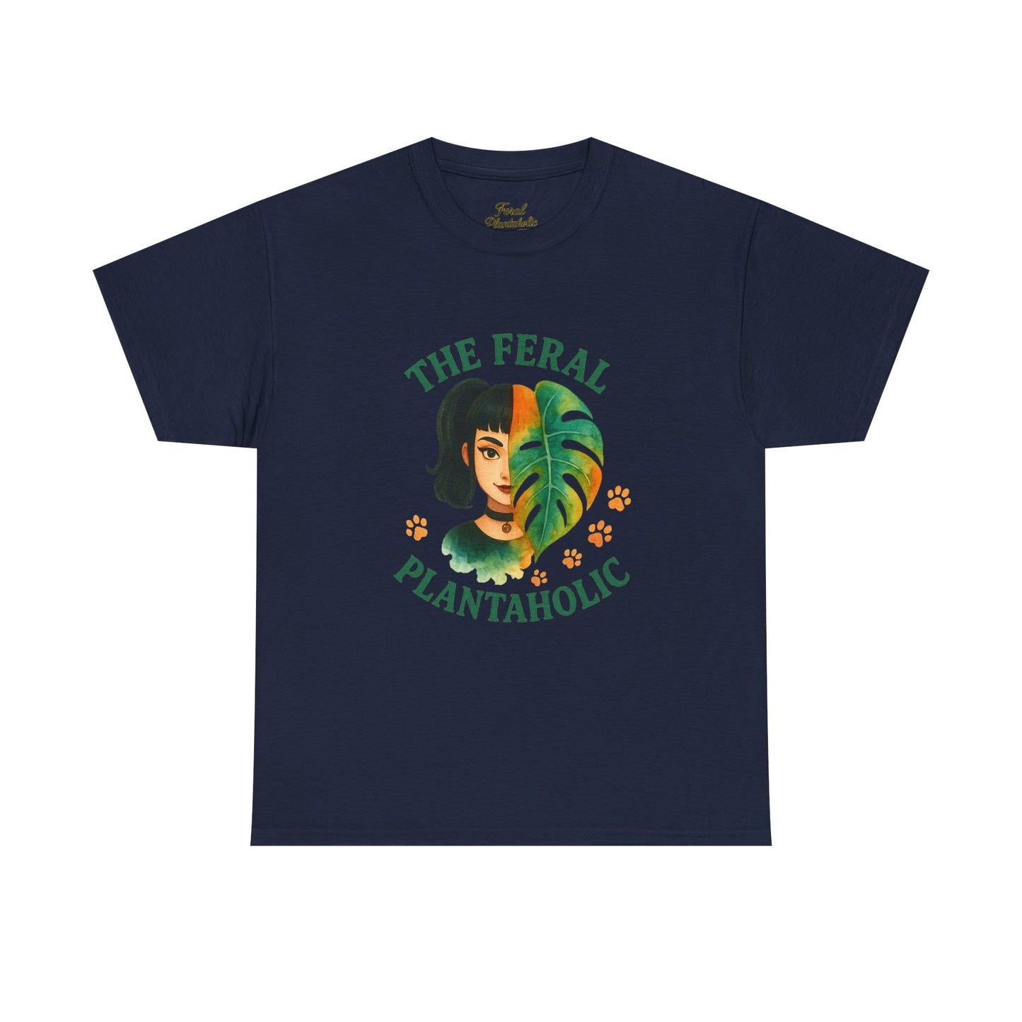 Feral Plantaholic Tee - Unisex Graphic Tee, Nature Lover Gift, Plant Parent Shirt, Eco-Friendly Outfit, Fun Casual Wear
