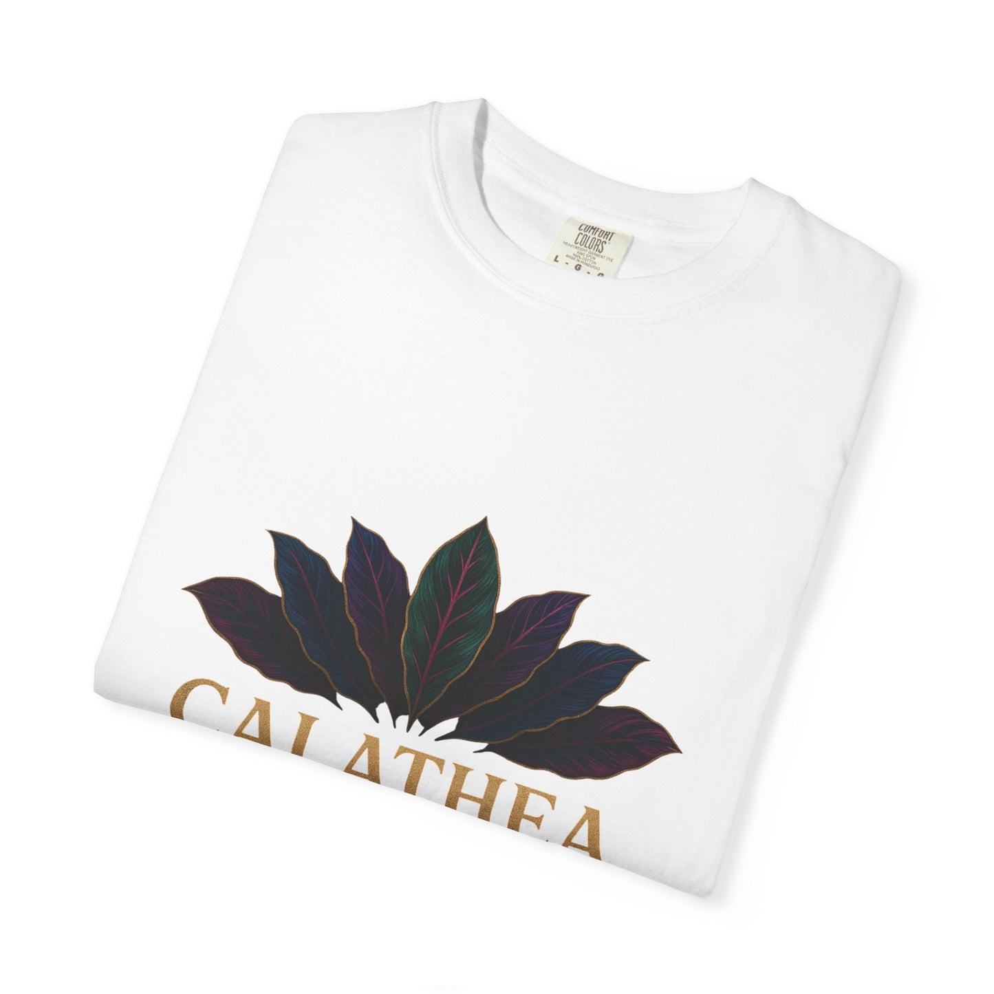 Calathea Queen T-Shirt | Unisex Plant Lover Tee, Botanical Gift, Houseplant Apparel, Nature Lover Wear, Eco-Friendly Statement Top
