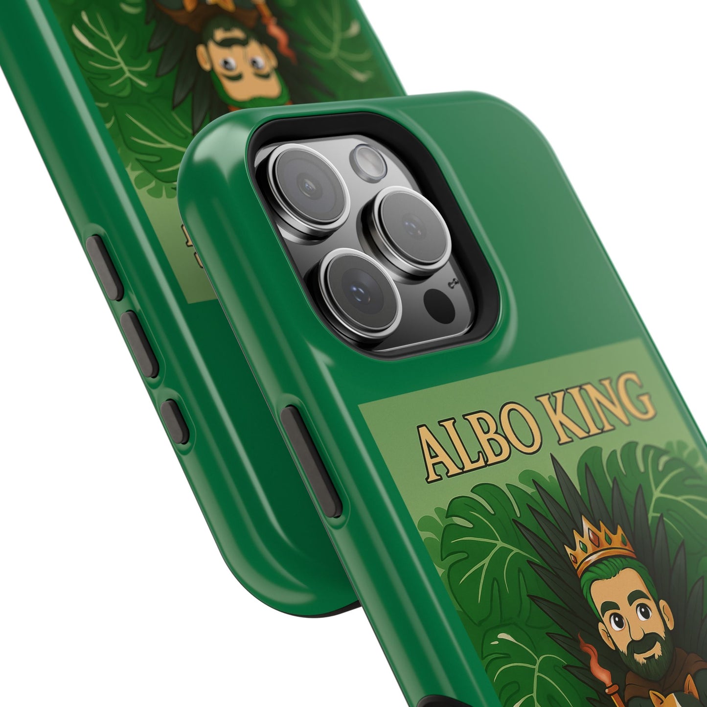 Impact-Resistant Phone Case — "Albo King" Jumanji Guardian Design
