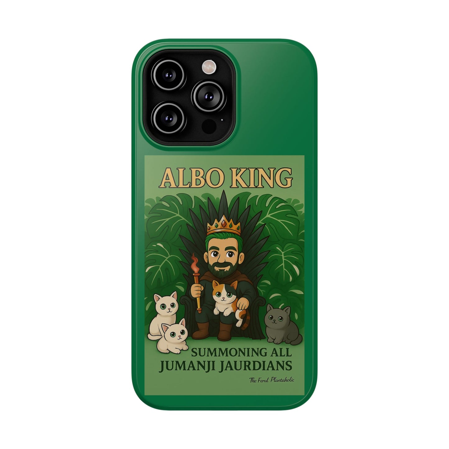 Impact-Resistant Phone Case — "Albo King" Jumanji Guardian Design