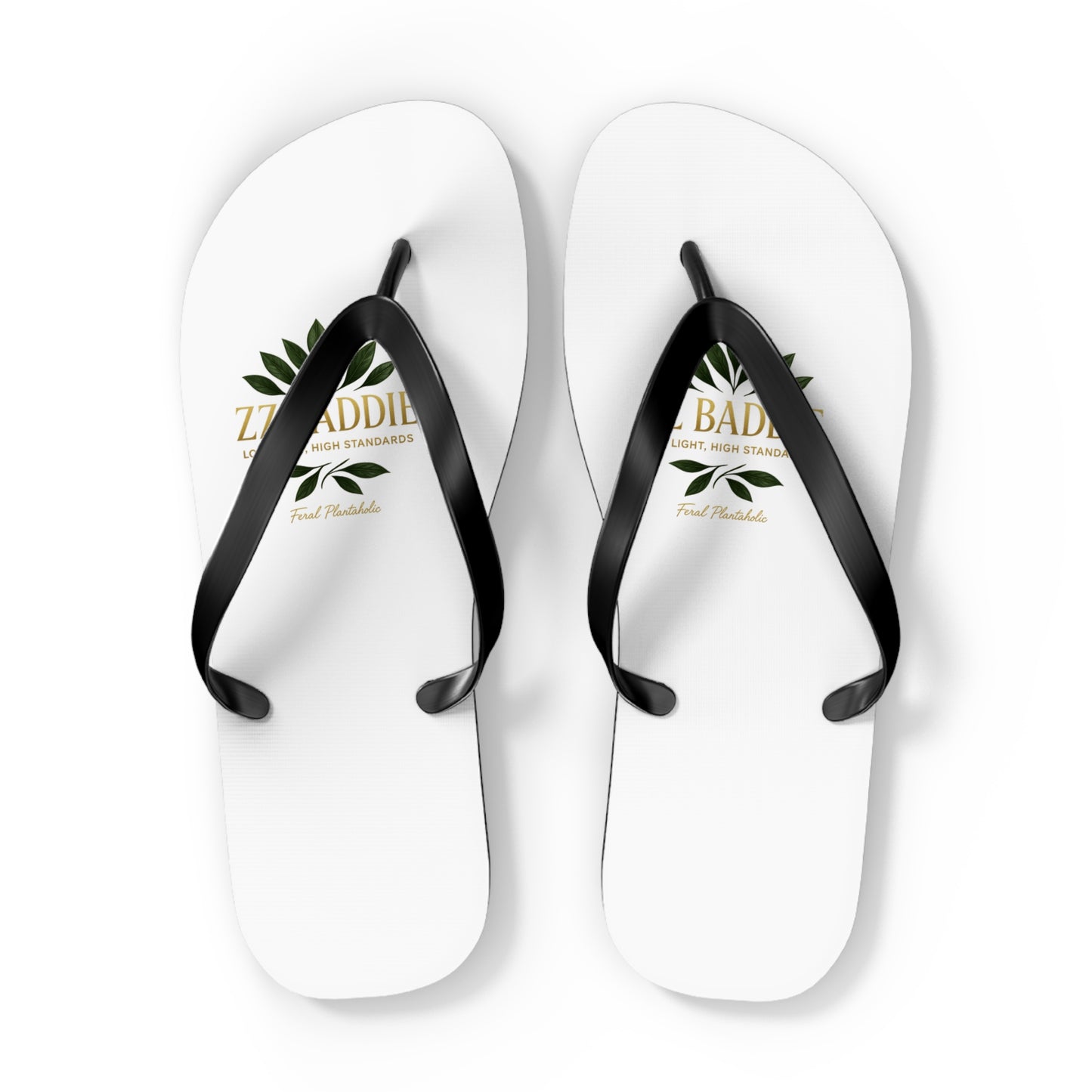 Tropical Flip Flops for Summer Vibes | Beachwear, Vacation Footwear, Casual Slippers, Outdoor Sandals, Custom Footwear