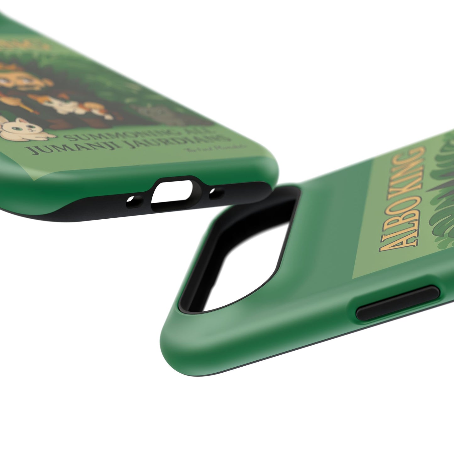 Impact-Resistant Phone Case — "Albo King" Jumanji Guardian Design
