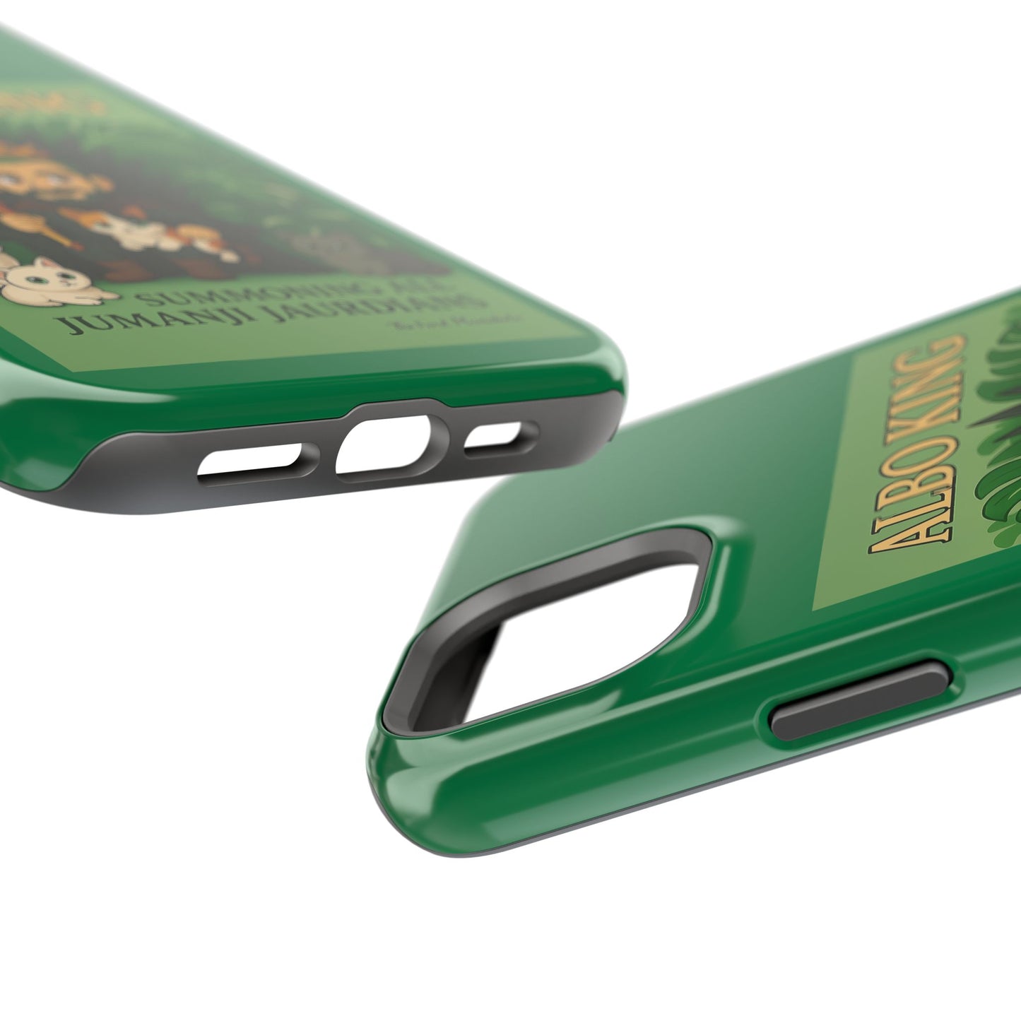 Impact-Resistant Phone Case — "Albo King" Jumanji Guardian Design