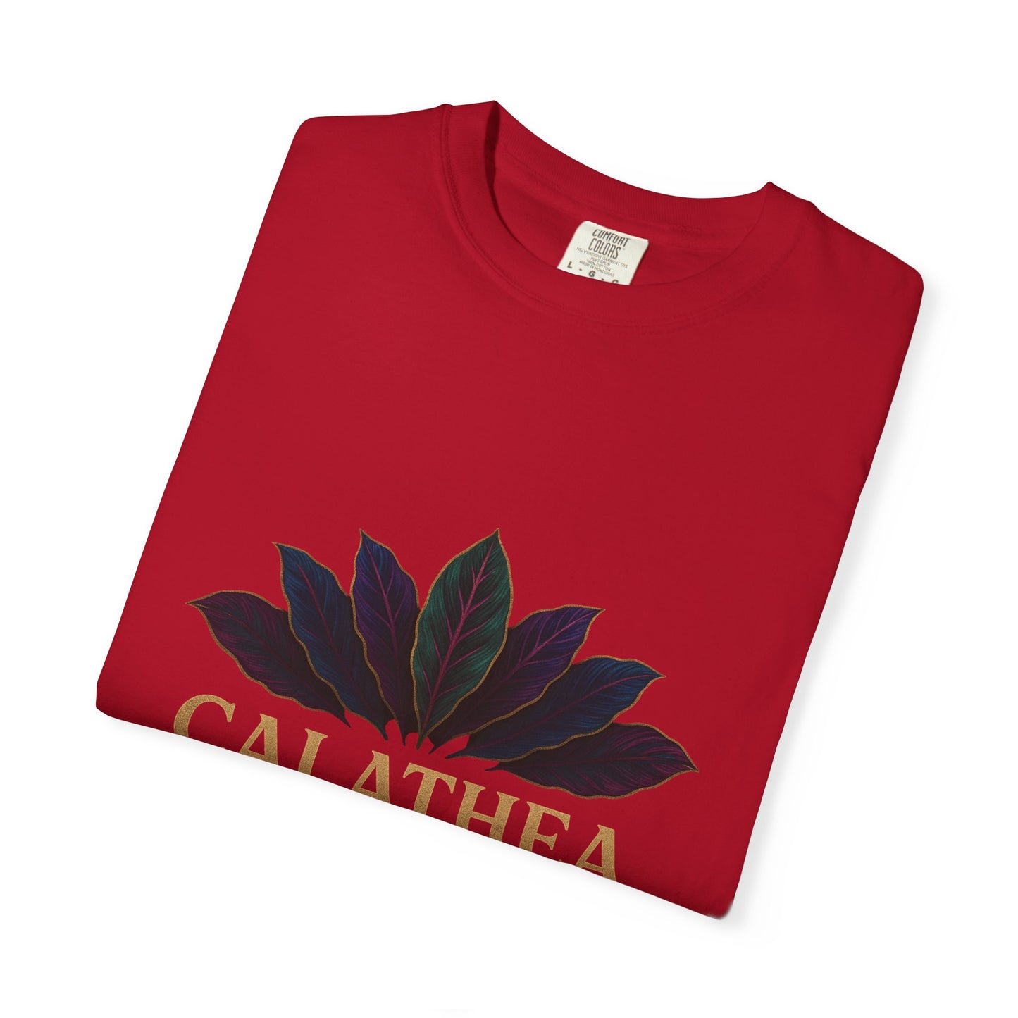 Calathea Queen T-Shirt | Unisex Plant Lover Tee, Botanical Gift, Houseplant Apparel, Nature Lover Wear, Eco-Friendly Statement Top