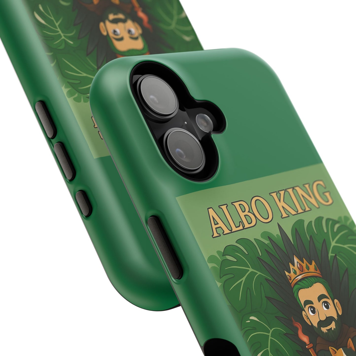 Impact-Resistant Phone Case — "Albo King" Jumanji Guardian Design