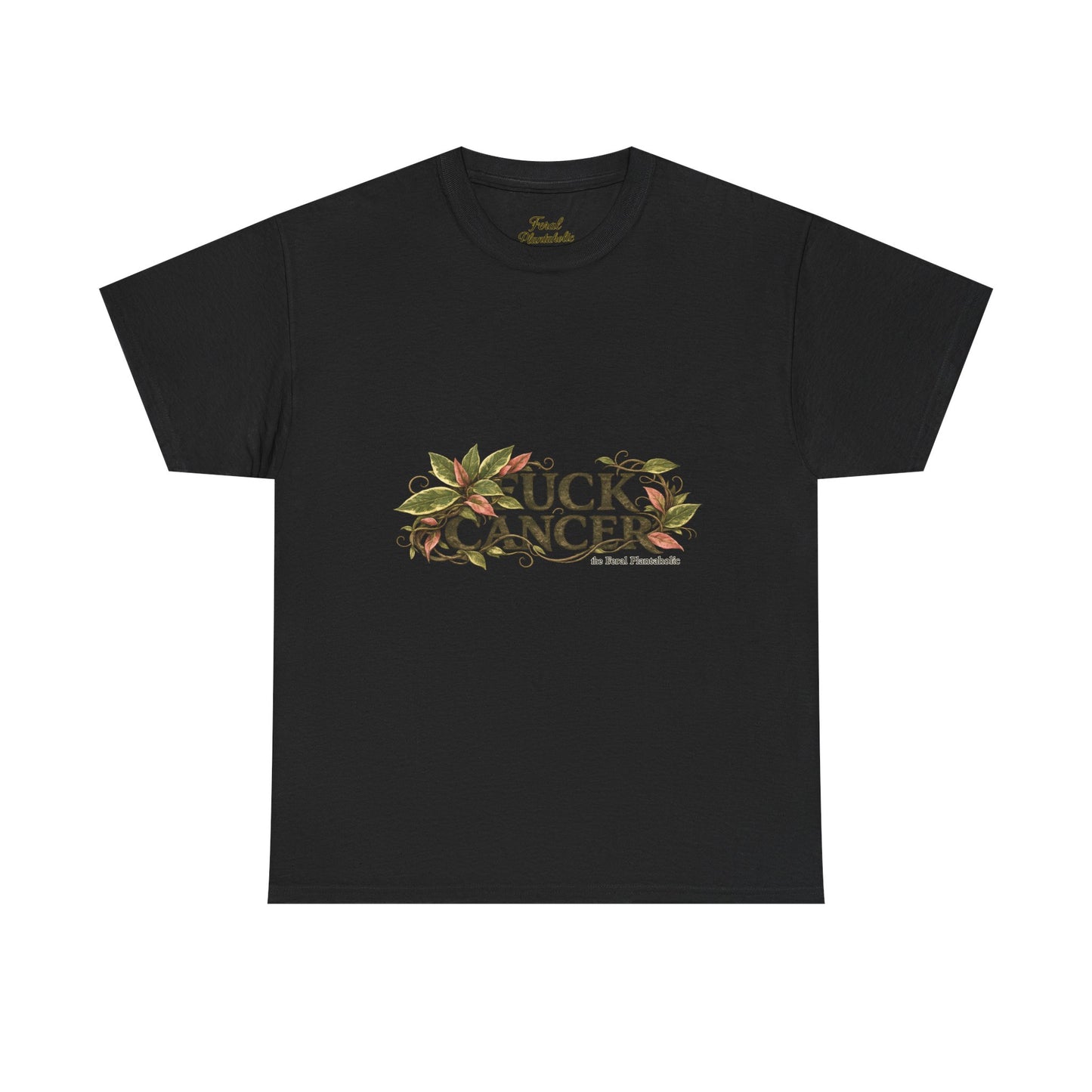 Cancer Survivor Floral Tee — "Fuck Cancer" Awareness T‑Shirt