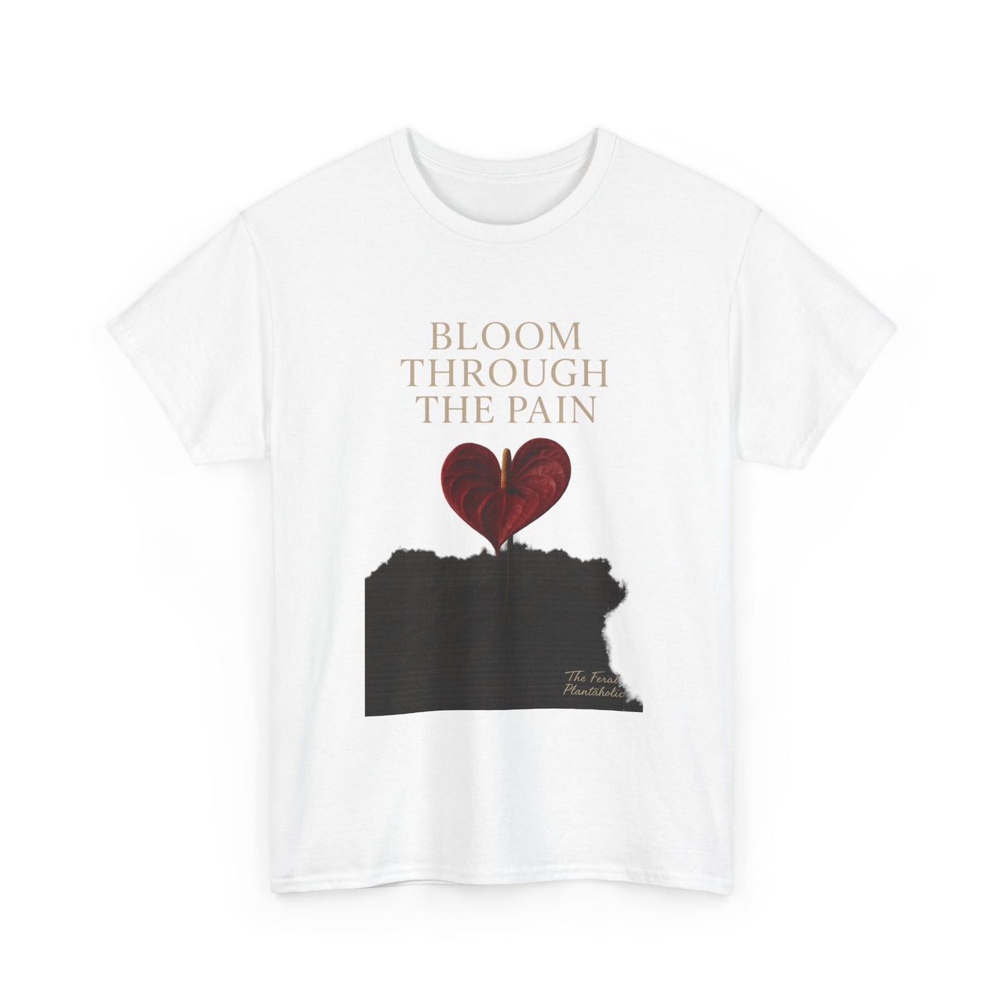 Bloom Through the Pain Unisex Heavy Cotton Tee | Inspirational Shirt, Motivational T-Shirt, Gift for Recovery, Grief Support, Mental [...]