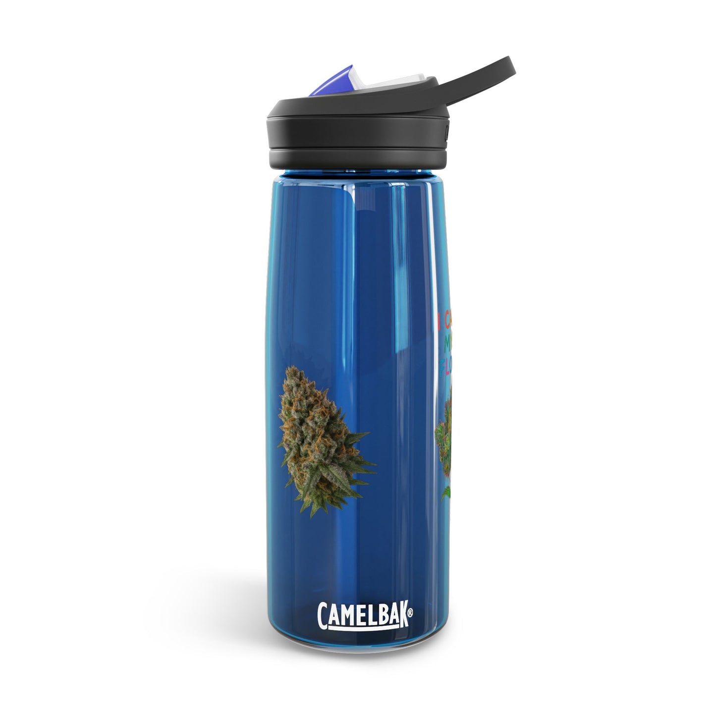 I Can Buy Myself Flowers CamelBak Water Bottle — 20/25oz Clear Motivational Hydration Bottle