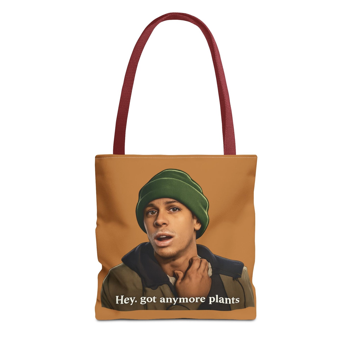 Funny Plant Lover Tote Bag — "Hey, got anymore plants" Graphic Tote
