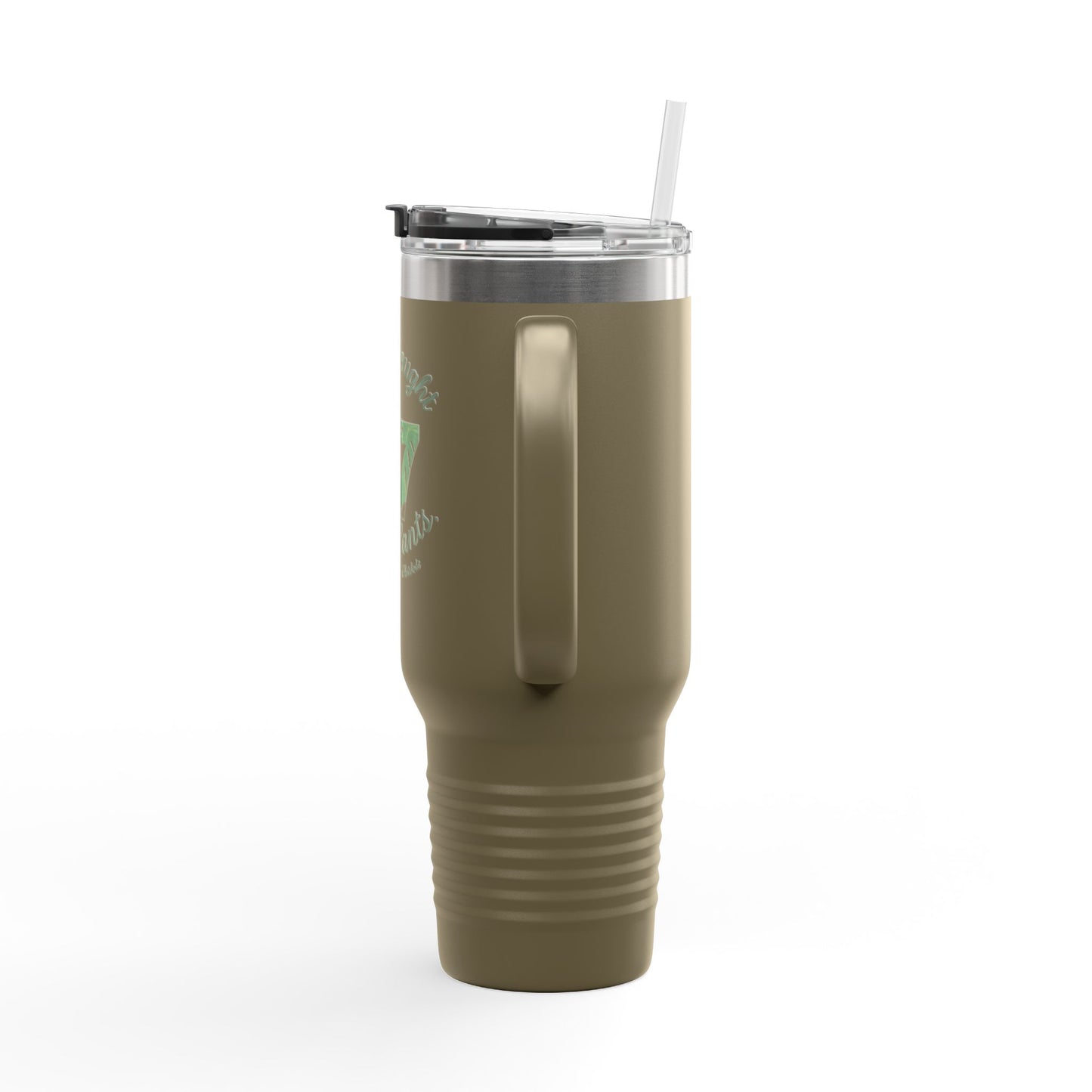 40oz Insulated Travel Mug – "I Only Bought 67 More Plants" Garden Lover Tumbler