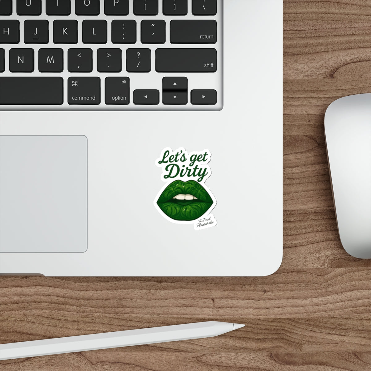 Let's Get Dirty Die-Cut Stickers for Plant Lovers