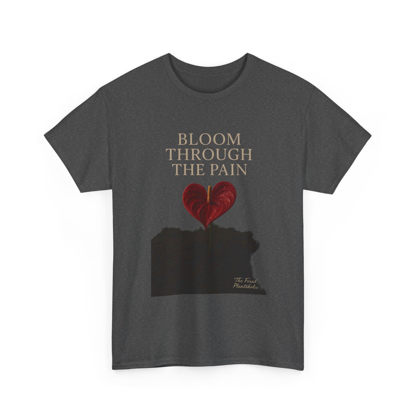 Bloom Through the Pain Unisex Heavy Cotton Tee | Inspirational Shirt, Motivational T-Shirt, Gift for Recovery, Grief Support, Mental [...]