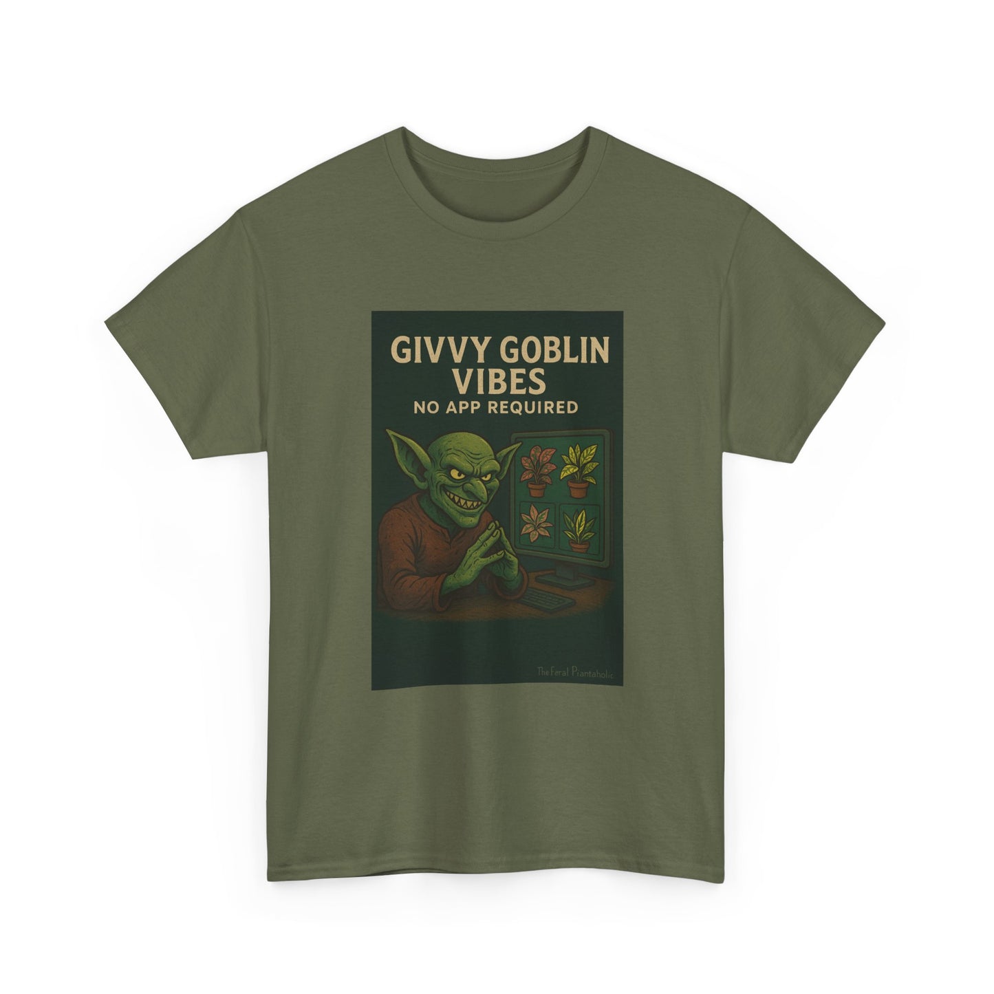 Gobby Goblin Vibes Tee, Unisex T-Shirt, Halloween Costume, Fun Apparel, Gifts for Him, Festival Wear, Graphic Tee
