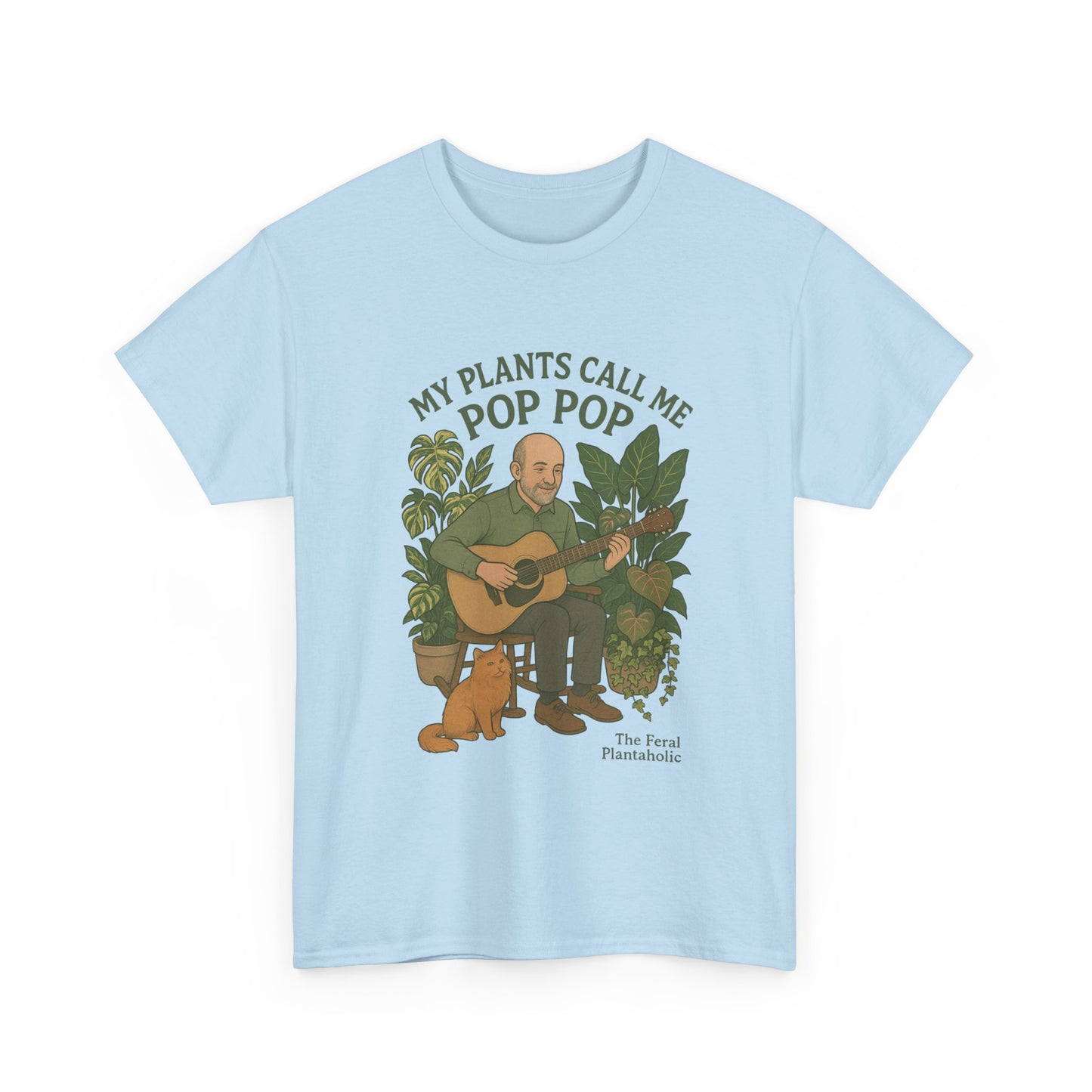 My Plants Call Me Pop Pop Tee, Unisex Cotton Shirt for Plant Lovers, Gift for Father's Day, Gardening T-Shirt, Casual Everyday Wear, [...]