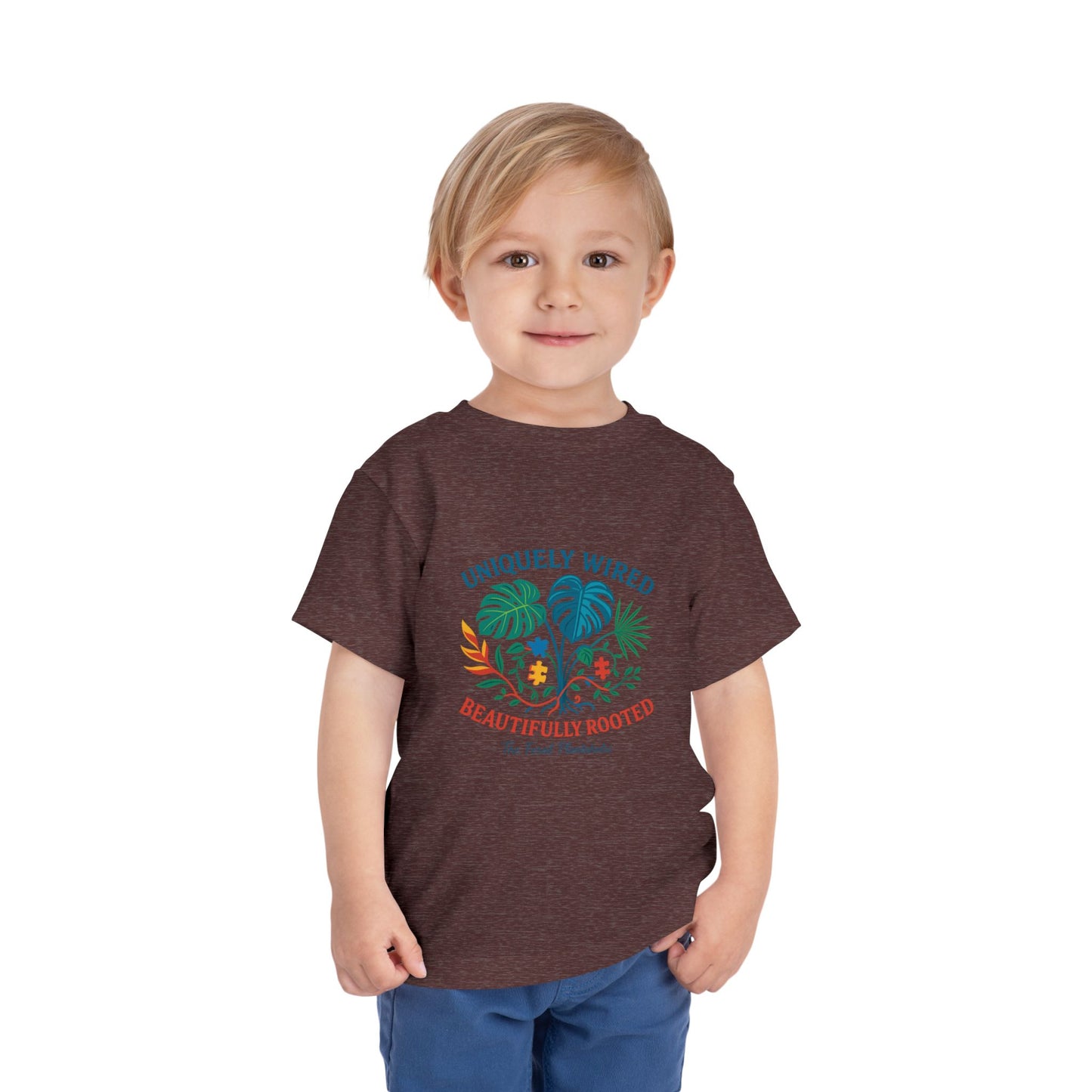 Tropical Vibes Toddler Tee - Uniquely Wired, Beautifully Rooted