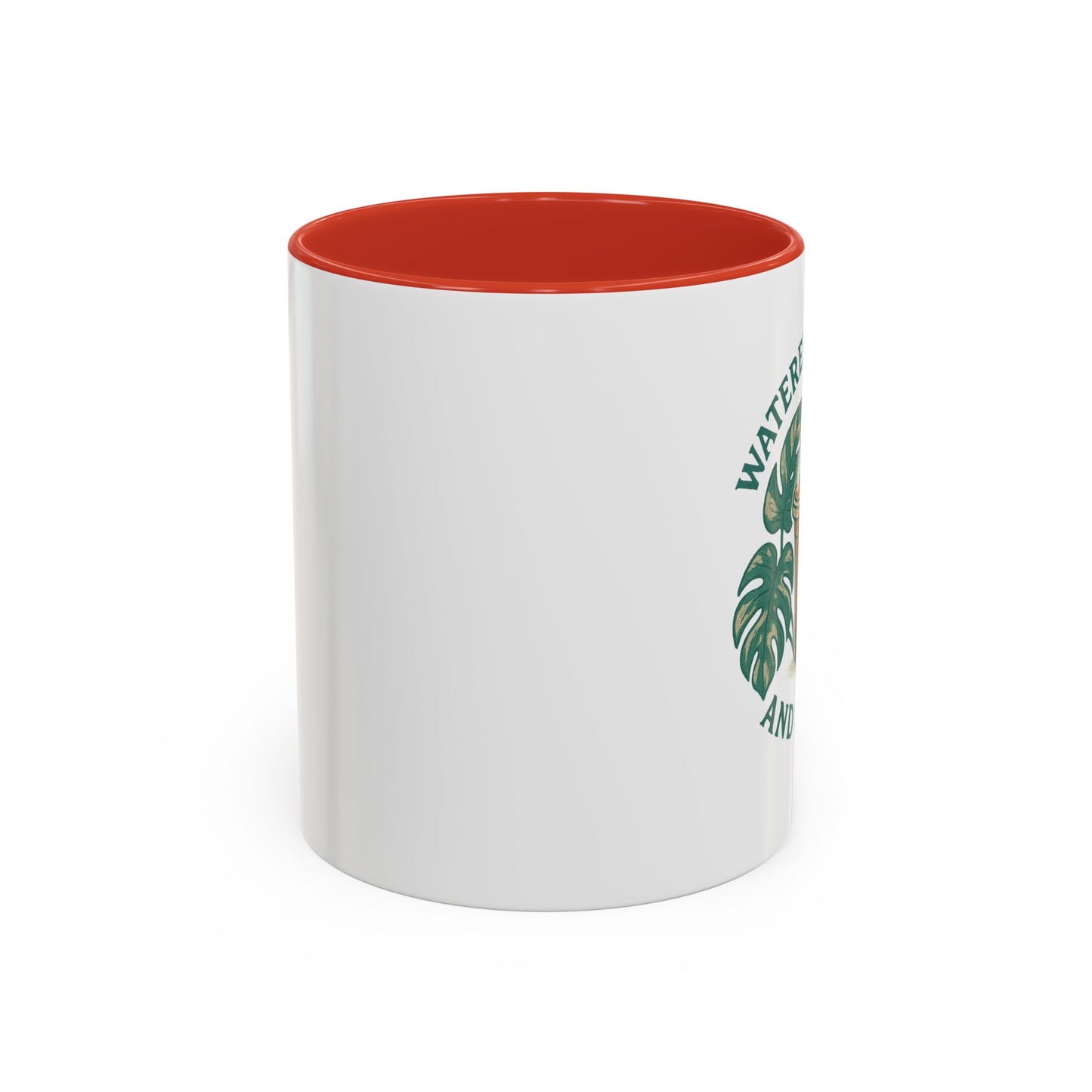 Watered by Tears and Coffee Mug, Funny Coffee Cup, Gift for Coffee Lovers, Inspirational Beverage Mug, Unique Kitchen Decor