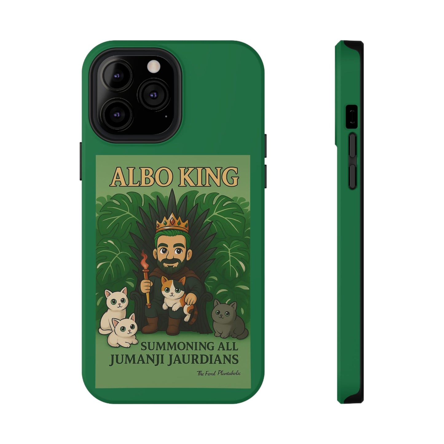 Impact-Resistant Phone Case — "Albo King" Jumanji Guardian Design