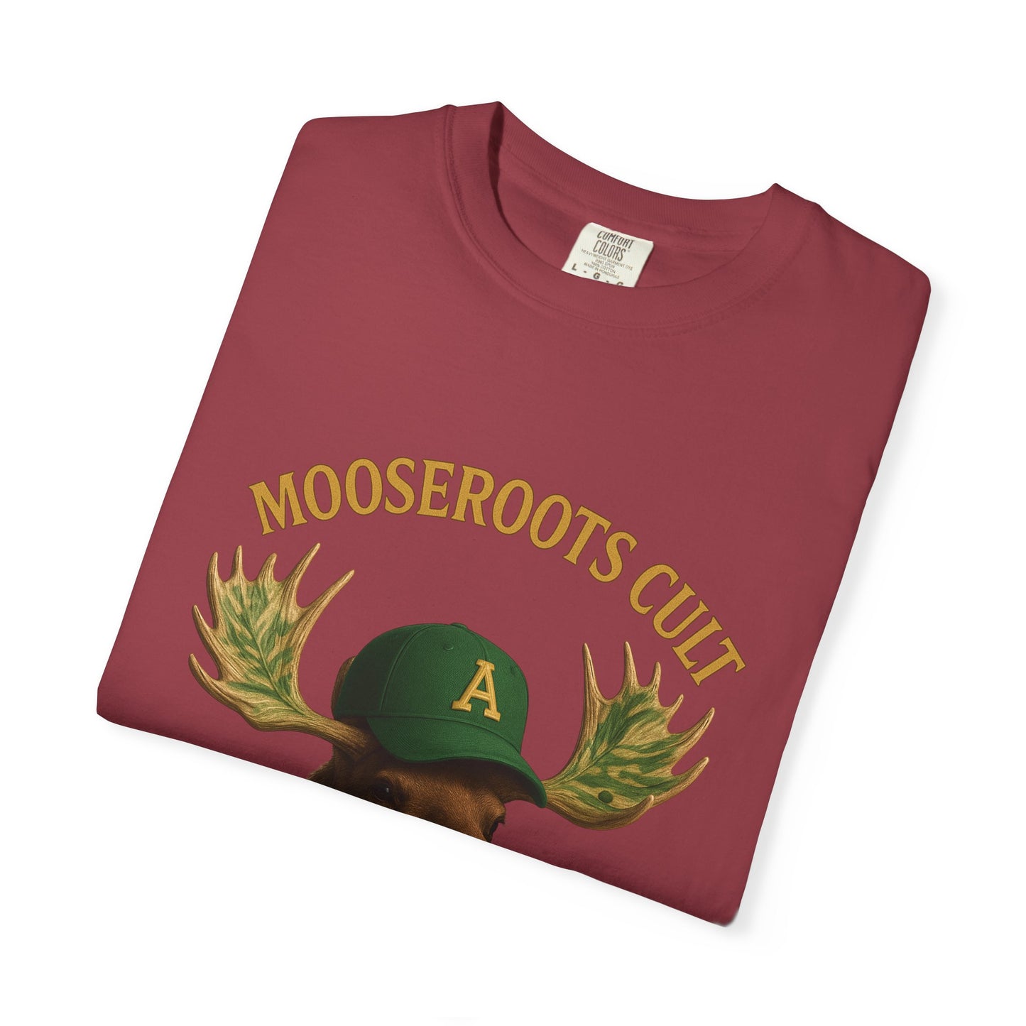 Moose Root Fan T-Shirt - Unisex Garment-Dyed Tee