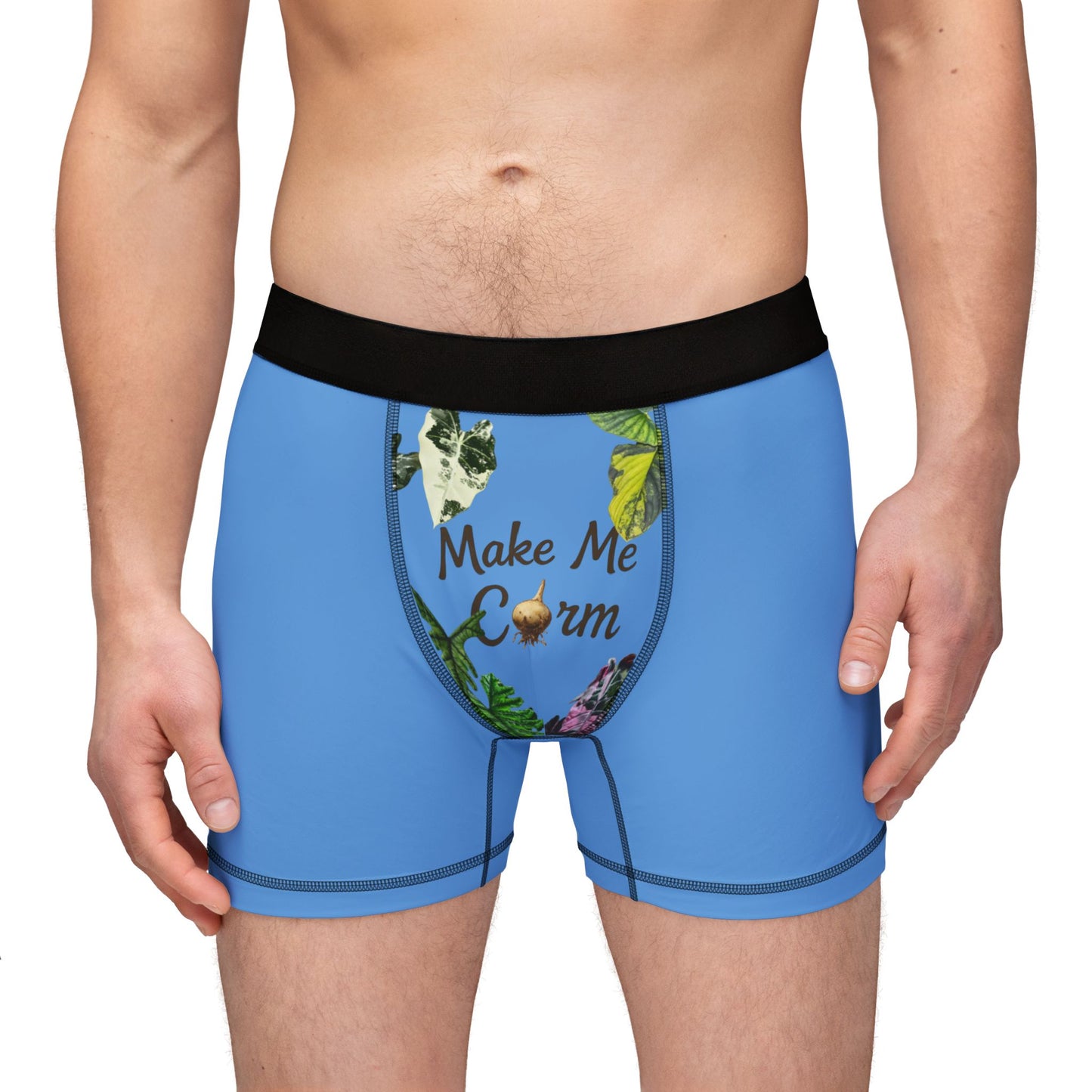 Make Me Corm Boxer Briefs — Men's Printed Boxer Underwear