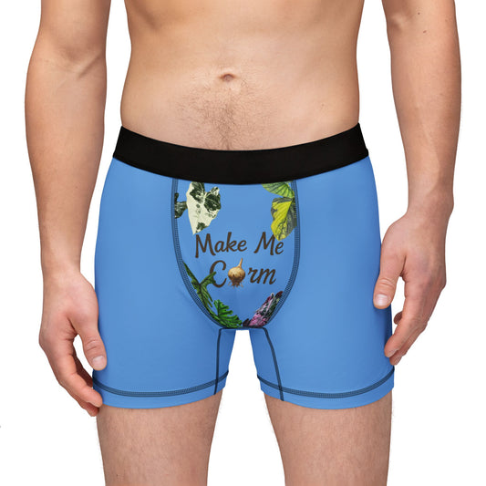 Make Me Corm Boxer Briefs — Men's Printed Boxer Underwear