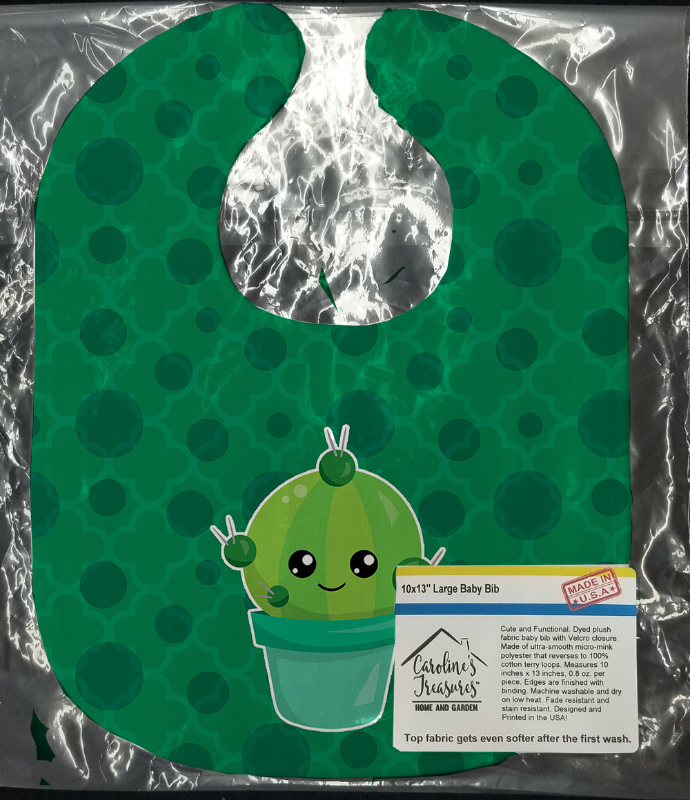 Cactus Polkadots Baby Bib BB6850BIB