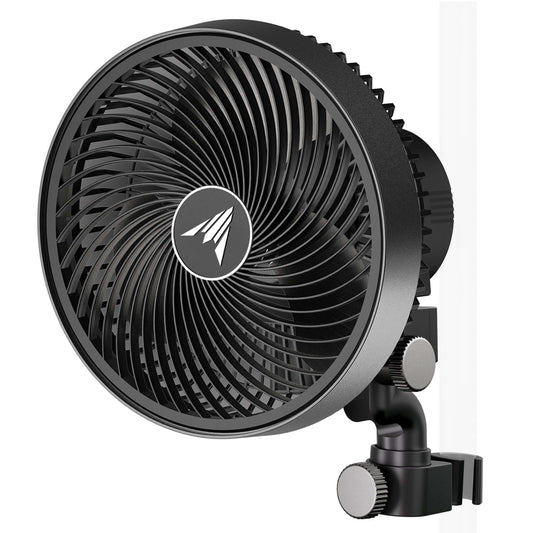 AC Infinity CLOUDRAY S9, Gen 2 Grow Tent Clip Fan 9” with Long-Life EC Motor, 10-Level Dynamic Wind Modes & Fan Speeds, 10-Level Auto Oscillation