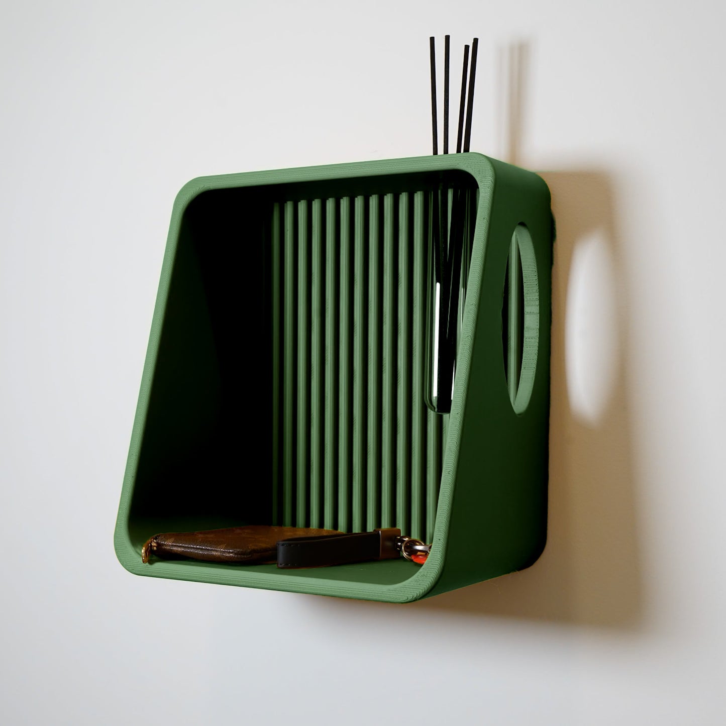 Modern Floating Wall Shelf, Propagation or Reed Diffuser