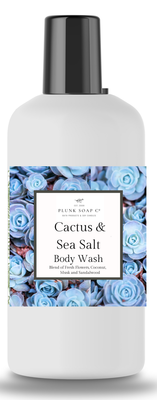 Cactus and Sea Salt Scented Body Wash