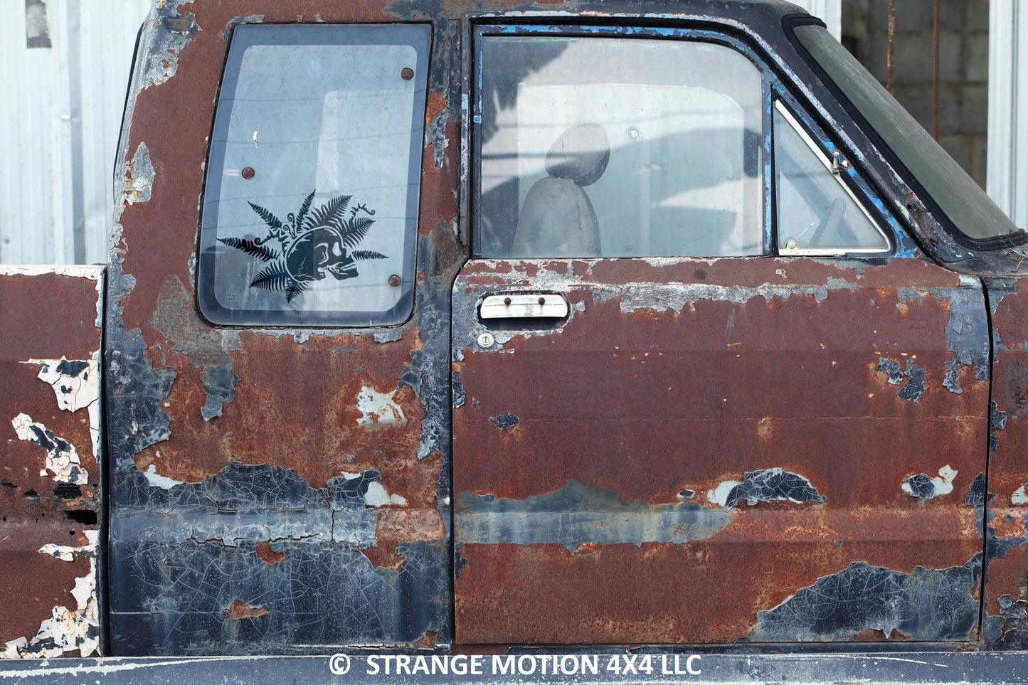 Fern Skull Vinyl Decal | 28