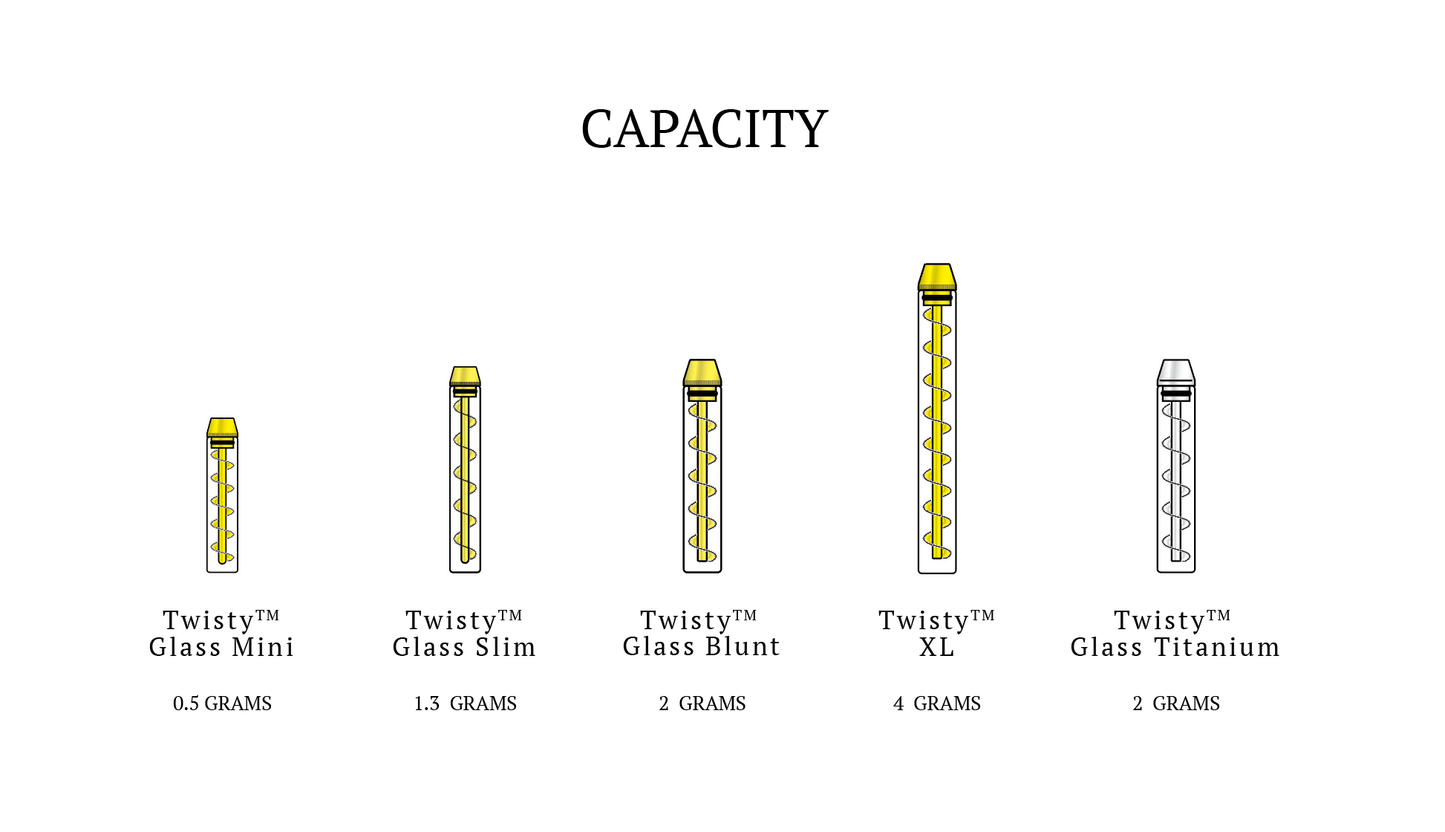 Twisty™ Glass Original Combo