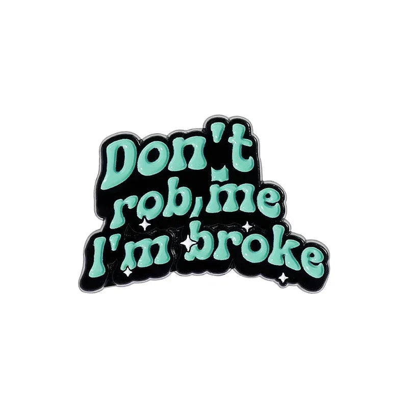 Humor Proverb Enamel Pin: "Drama Stays On Stage" Brooch Lapel Badge Funny Gift
