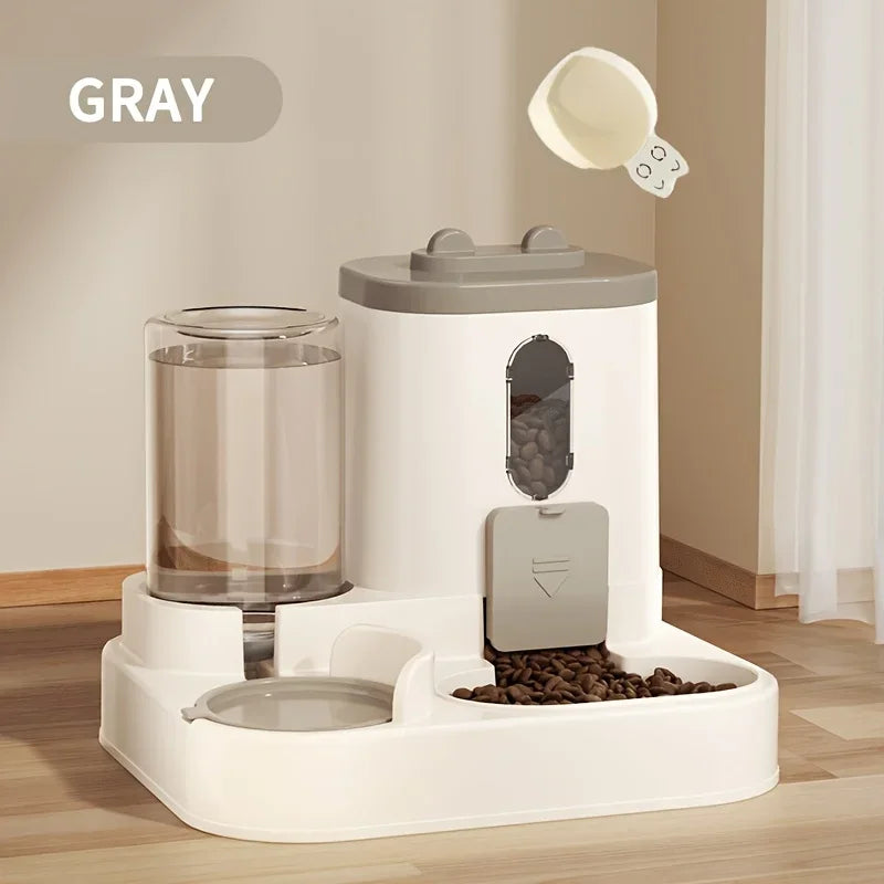 2 in 1 Fully Automatic Pet Food & Water Dispenser