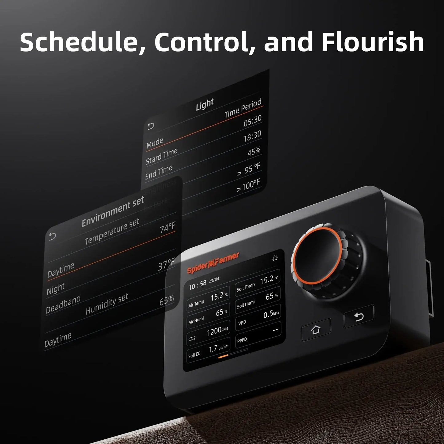 Spider Farmer GGS Smart Grow Light Controller Kit