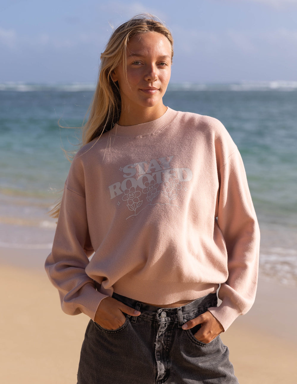 Stay Rooted Knit Sweater