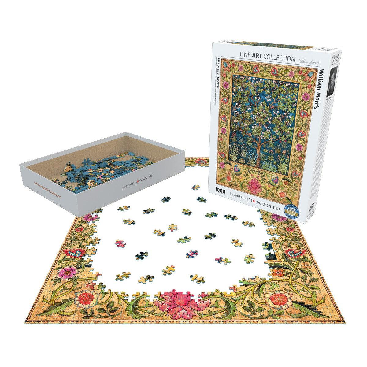 Tree of Life by Morris 1000 Piece Jigsaw Puzzle Eurographics